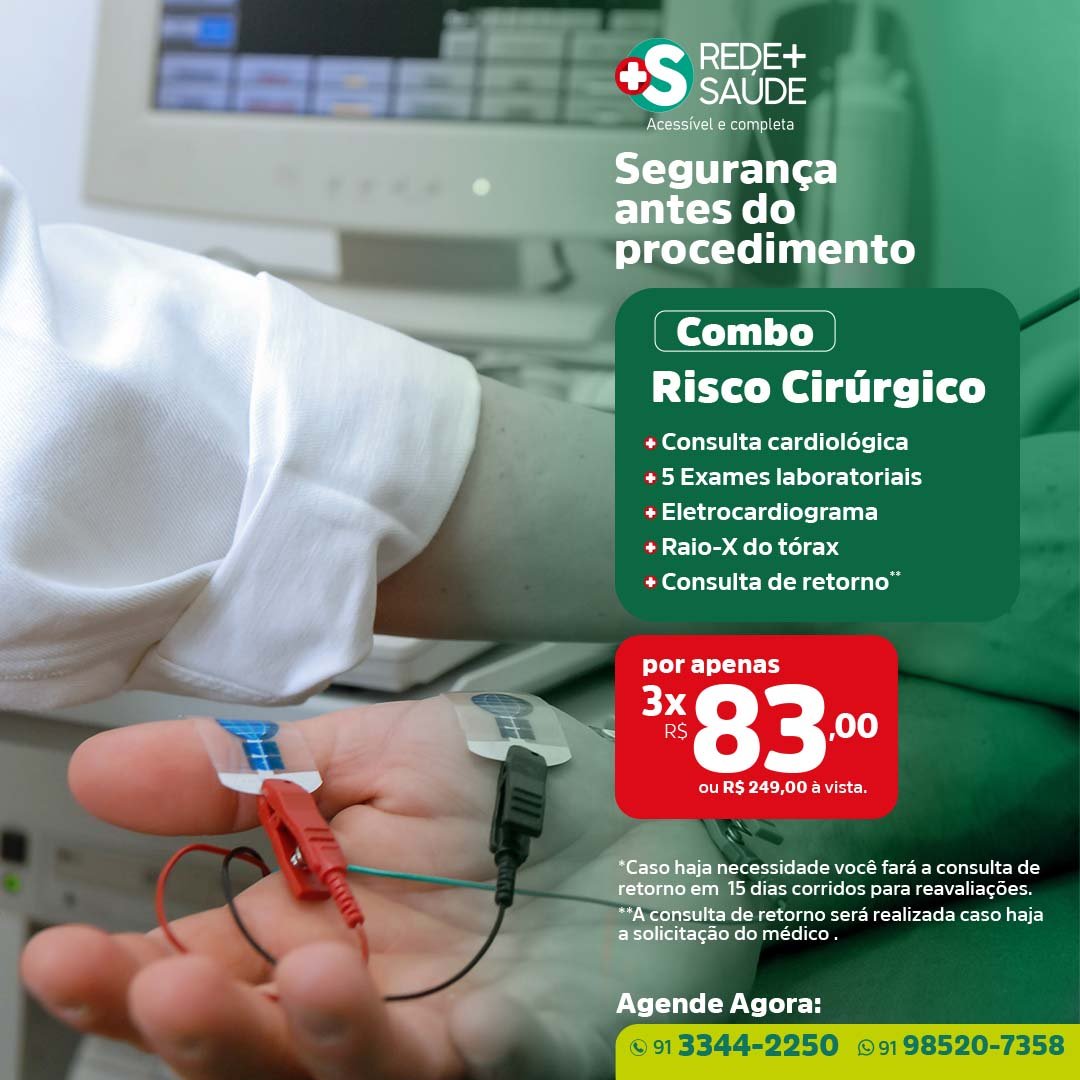 COMBO RISCO CIRÚRGICO