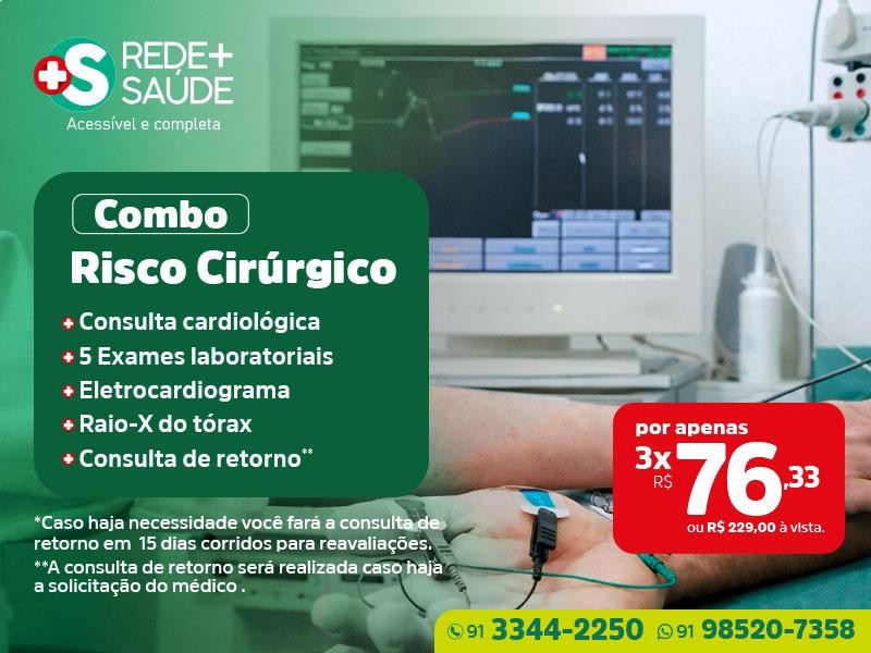 COMBO RISCO CIRÚRGICO